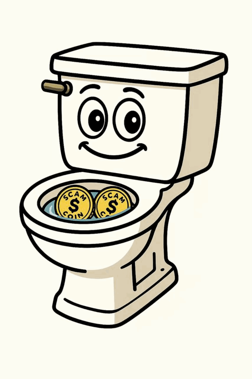 Flush Scam Coins